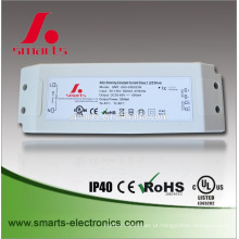 IP20 ETL CE listados dali levou driver 350ma 500ma 30 w 40-86vdc levou fonte de alimentação